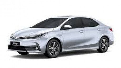 corolla 2018 availble on rent