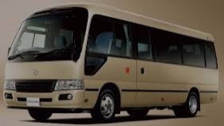 Toyota Coaster Saloon Latest Model 2Rent